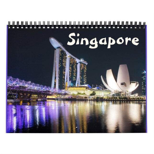Calendario Singapur - Asia - (Tapa)