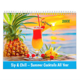 Calendario Sip & Chill – Summer Cocktails All Year