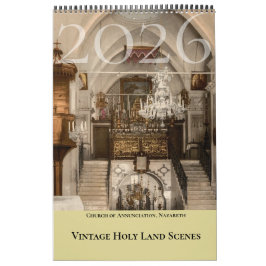 Calendario Sitios sagrados cristianos Nuevo Testamento