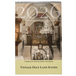 Calendario Sitios sagrados cristianos Nuevo Testamento
