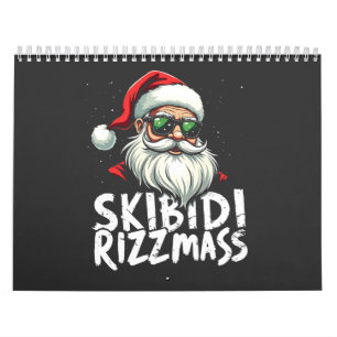 Calendario Skibidi Rizzmas Navidades divertidos de jerga gene