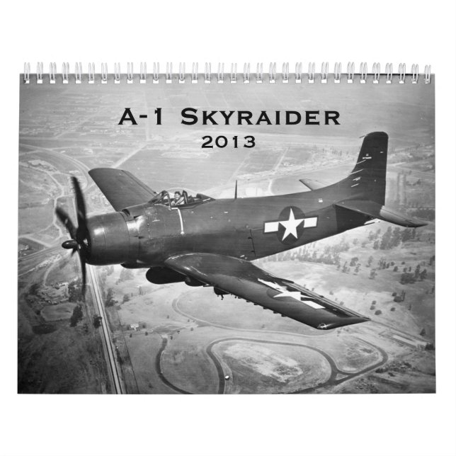 Calendario Skyraider A-1, 2013 (Tapa)