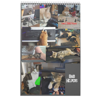 Calendario Sleuth o' Floofs 18 meses