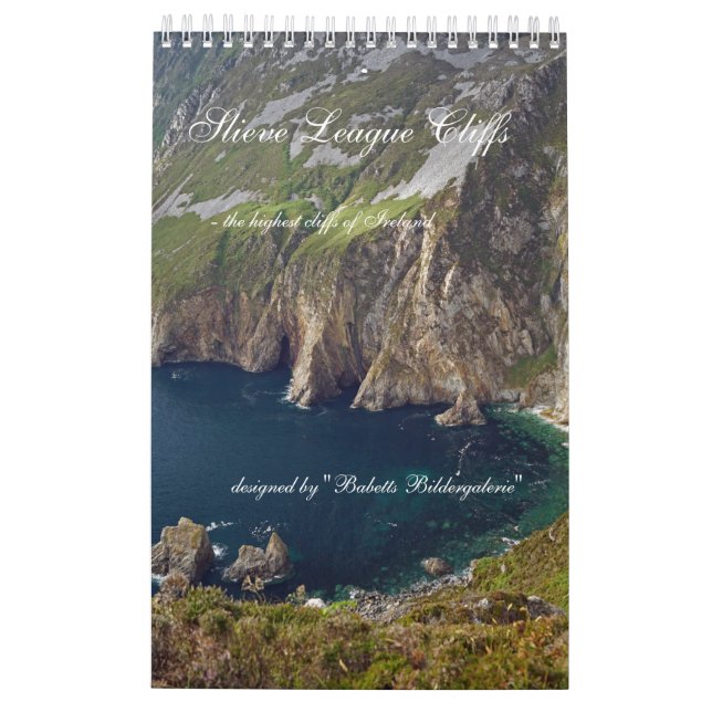 Calendario Slieve League Cliffs Ireland Kalender (Reverso)