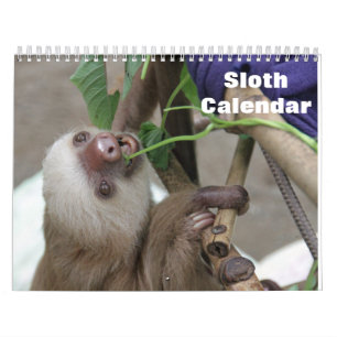 Calendario Sloth 2025
