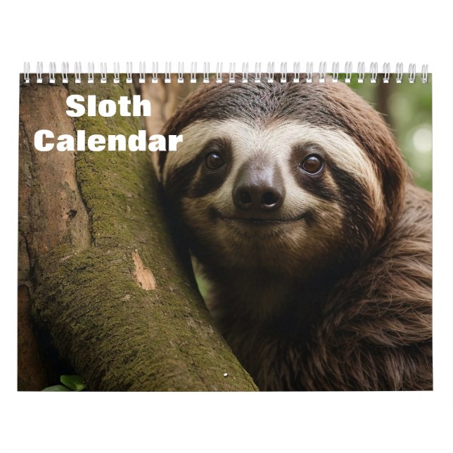 Calendario Sloth 2025 (Tapa)