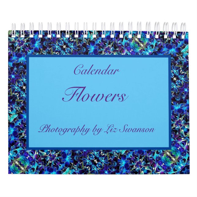 Calendario Sm - Fotos de flores (Tapa)