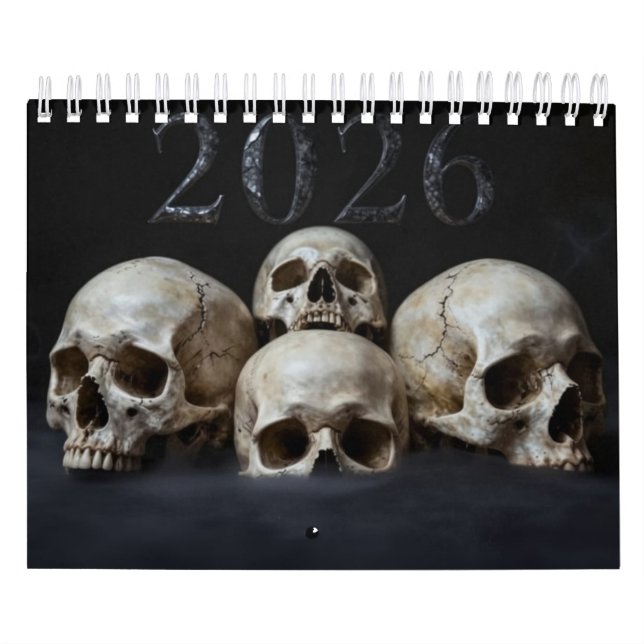 Calendario Small 2026 Skull Art Calendar (Tapa)