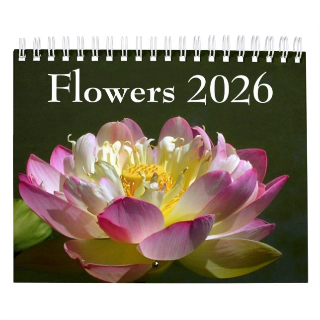 Calendario Small Flowers 2026 Calendar (Tapa)