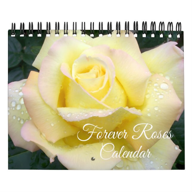 Calendario Small Size Forever Roses Calendar (Tapa)