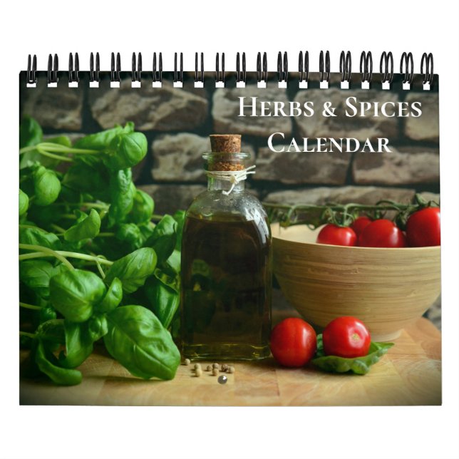 Calendario Small Size Herbs & Spices Calendar (Tapa)