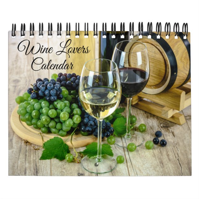 Calendario Small Size Wine Lovers Calendar (Tapa)