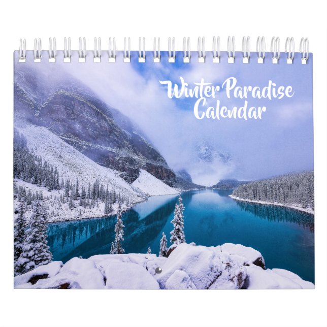 Calendario Small Size Winter Paradise Calendar (Tapa)