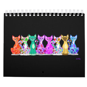 Calendario SmallCalendar de dos páginas, blanco