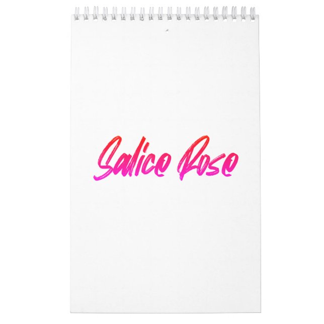 Calendario SmallCalendar de una sola página, blanco (Tapa)