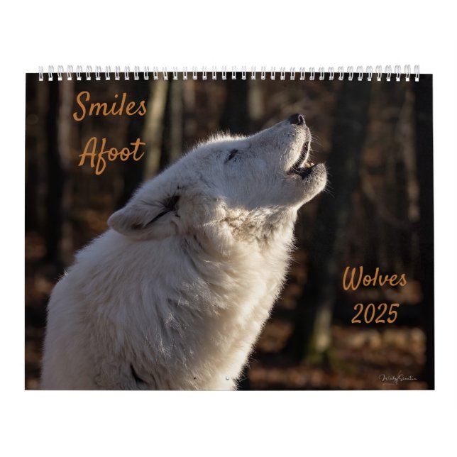 Calendario Smiles Afoot Wolves 2025 (Tapa)