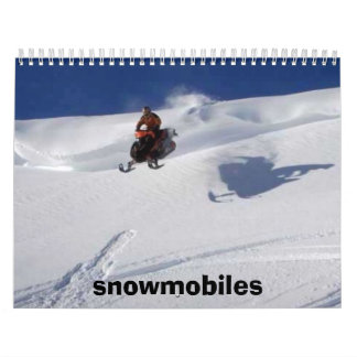 Calendario snowmobiles