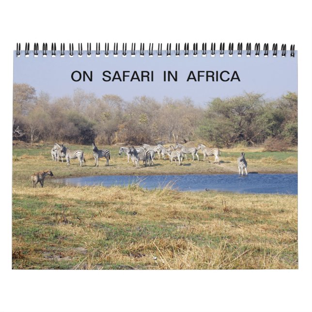 CALENDARIO SOBRE SAFARI EN ÁFRICA (Tapa)