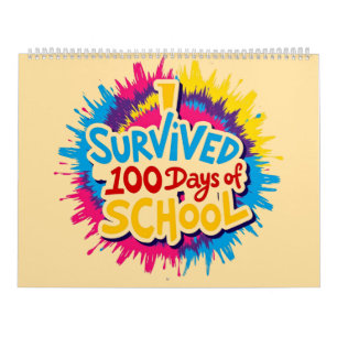 Calendario Sobreviví a 100 días de colegio