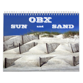 Calendario Sol OBX y arena