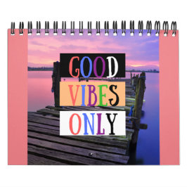 Calendario Sólo buena vibra | Good vibes only