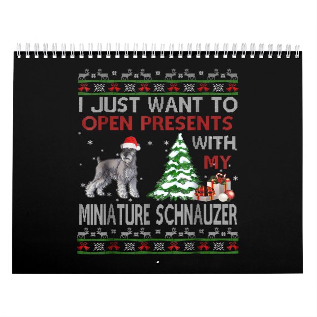 Calendario Sólo Quiero Abrir Presentaciones Con Mi Miniatura  (Tapa)