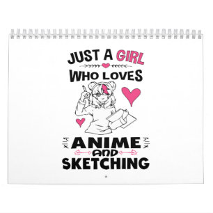 Calendario Sólo un Chica que ama al anime y a los Chicas
