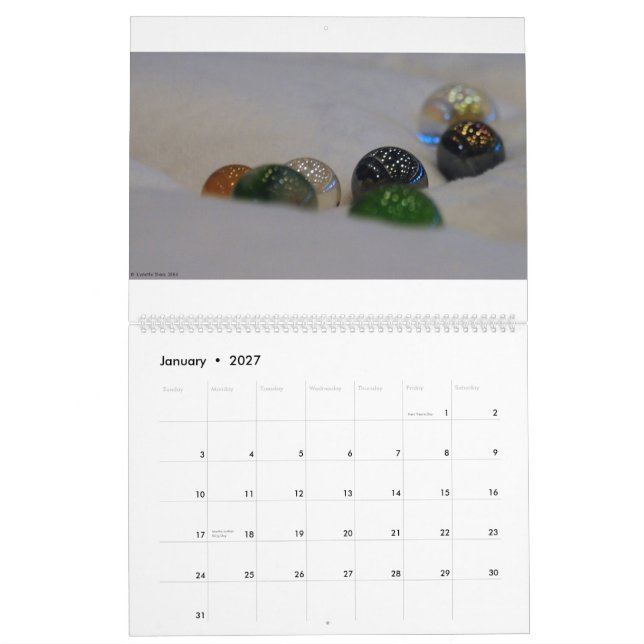 Calendario Soltando los mármoles del q II (Jan 2027)