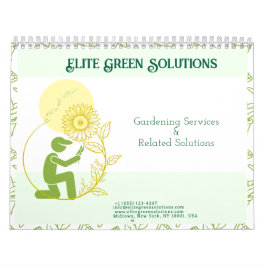 Calendario Soluciones de jardinería y paisajismo