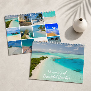 Calendario Soñando de hermosas playas 2026