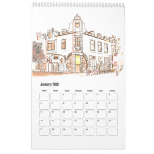 Calendario Soñar y viajar por las ciudades