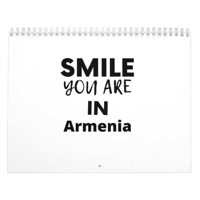 Calendario SONRISA QUE ESTÁS EN Armenia (Tapa)