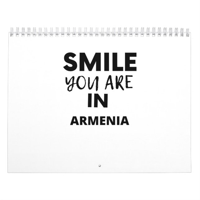 CALENDARIO SONRISA QUE ESTÁS EN ARMENIA (Tapa)