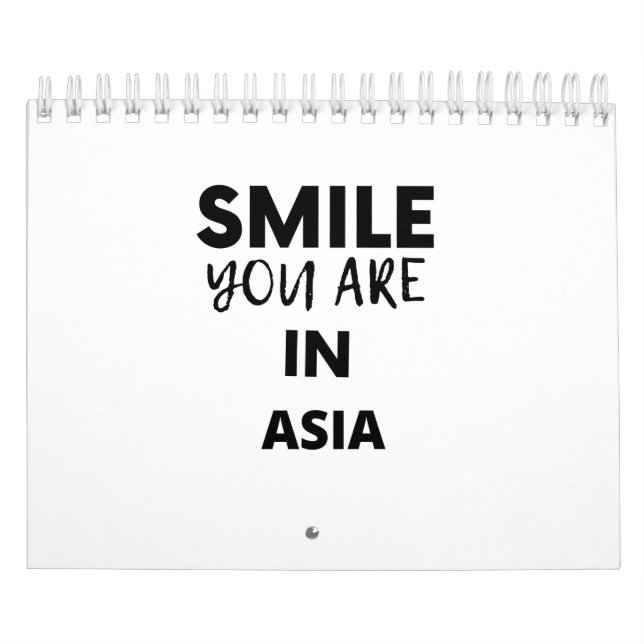 CALENDARIO SONRISA QUE ESTÁS EN ASIA (Tapa)