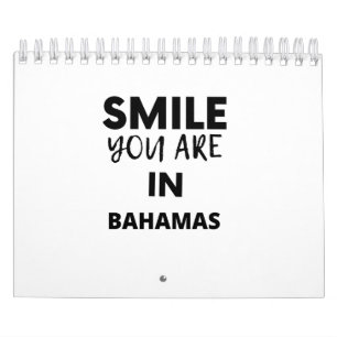CALENDARIO SONRISA QUE ESTÁS EN BAHAMAS