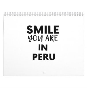 Calendario SONRISA QUE ESTÁS EN EL Perú