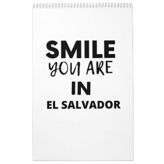 Calendario SONRISA QUE ESTÁS EN El Salvador
