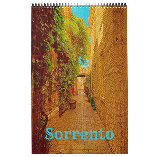 Calendario SORRENTO - Italia - Europa (Tapa)