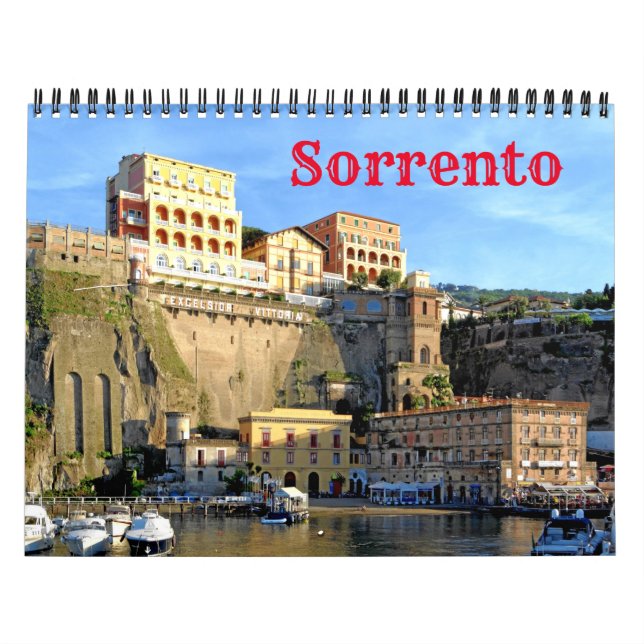 Calendario Sorrento - Italia - Europa - (Tapa)