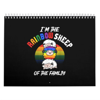 Calendario Soy La Oveja Arcoiris De La Familia Presente