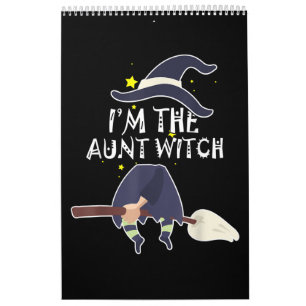 Calendario Soy La Tía Witch Halloween Regalos De Disfraces
