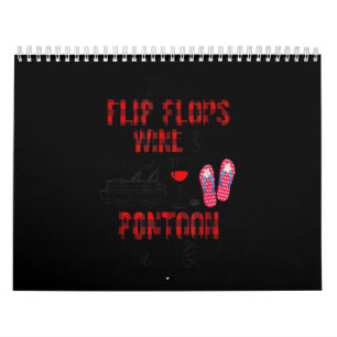 Calendario Soy Un Vocero Vino _Pontoon Como Chica Gracioso
