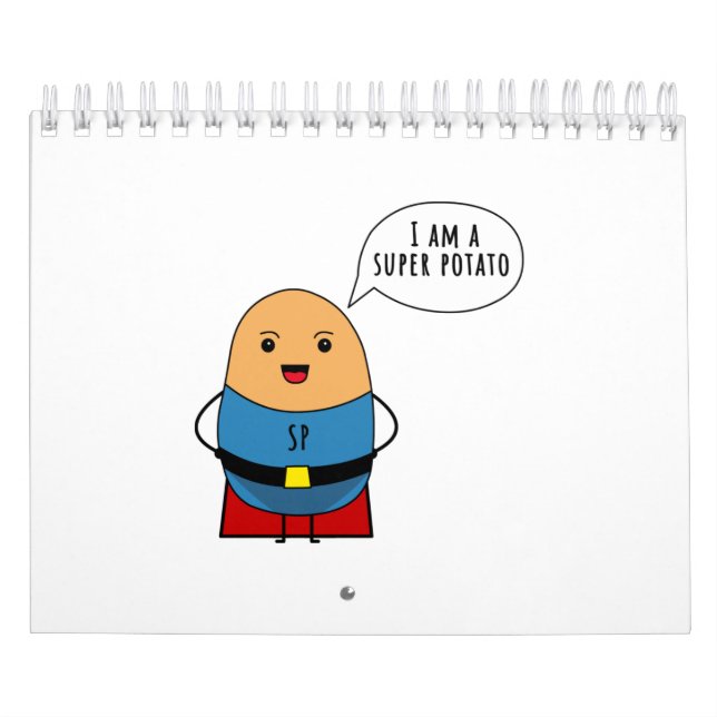 Calendario Soy una súper papa (Tapa)
