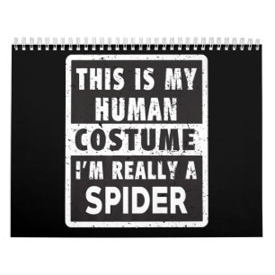 Calendario Spider Halloween Disstume Funny Spider Costume Reg