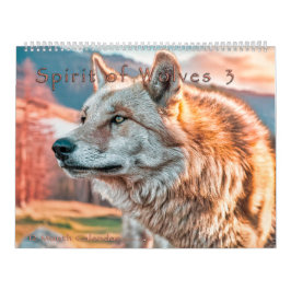 CALENDARIO SPIRIT OF WOLVES ART #3 CALENDAR