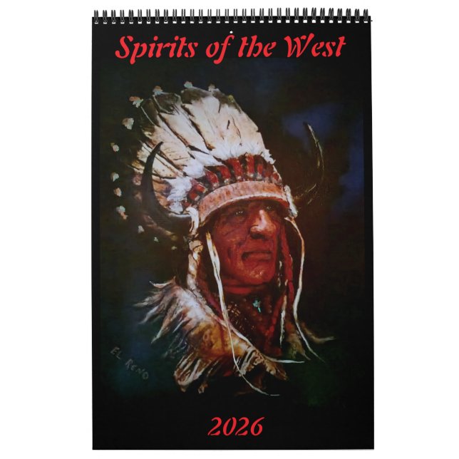 Calendario Spirits of the West Calendar (Tapa)