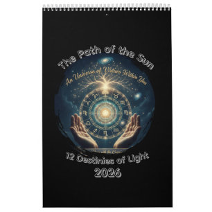 Calendario Spiritual Zodiac Journey Personalized wall