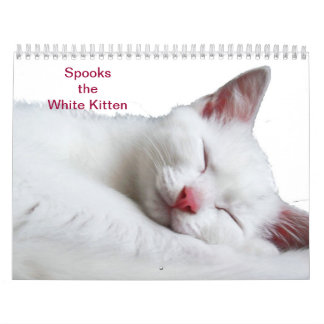 CALENDARIO SPOOKS EL GATITO BLANCO - CALLENDER