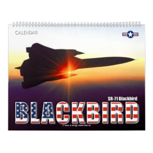 CALENDARIO SR-71 BLACKBIRD