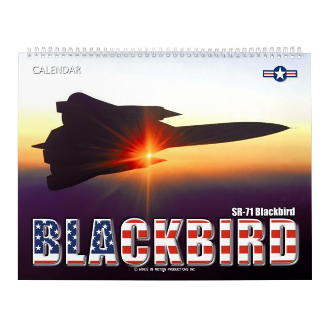 CALENDARIO SR-71 BLACKBIRD (Tapa)